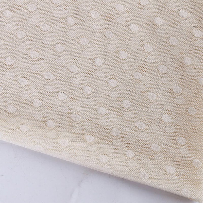 Lace Fabric Dress Sheer Polyester Warp Knit for Women's Wear Wholesale 6